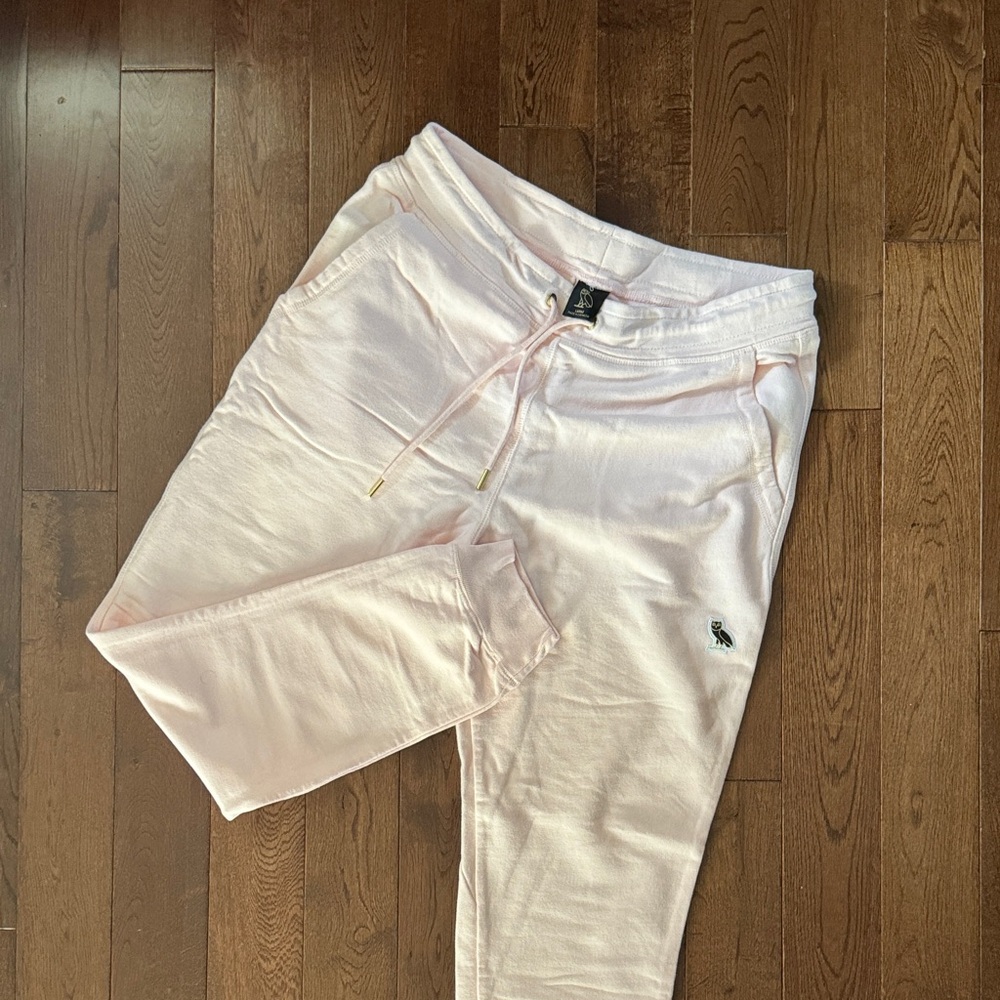 OVO Drake Men’s Pink and Gold Joggers